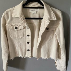 Treasure & Bond Creme Jean Jacket